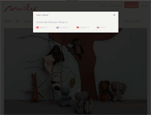 Tablet Screenshot of maileg.com